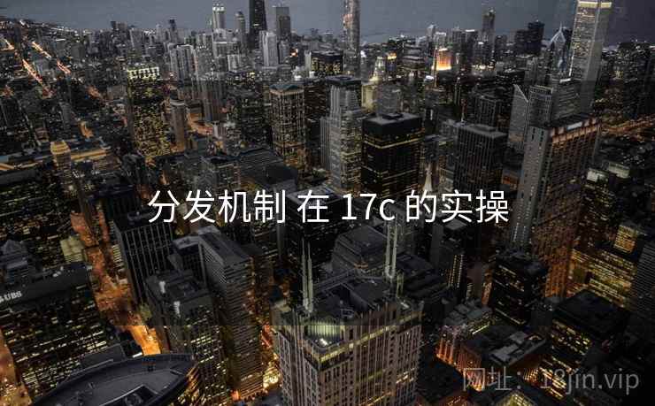 分发机制 在 17c 的实操 分发机制 在 17c 的实操